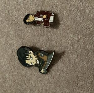 Set Of Two Levi Attack On Titan Pins